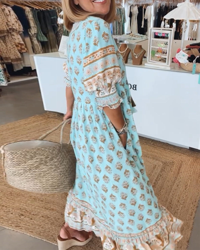 Sukienka Maxi Margaret w Boho Stylu