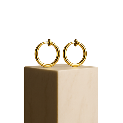 Aureva – Zwijane Kolczyki Komfortowe