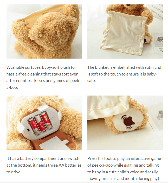 Pluszowy miś "Łagodzenie nastroju"