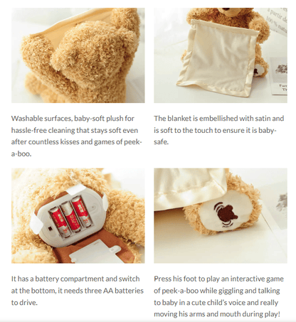 Pluszowy miś "Łagodzenie nastroju"