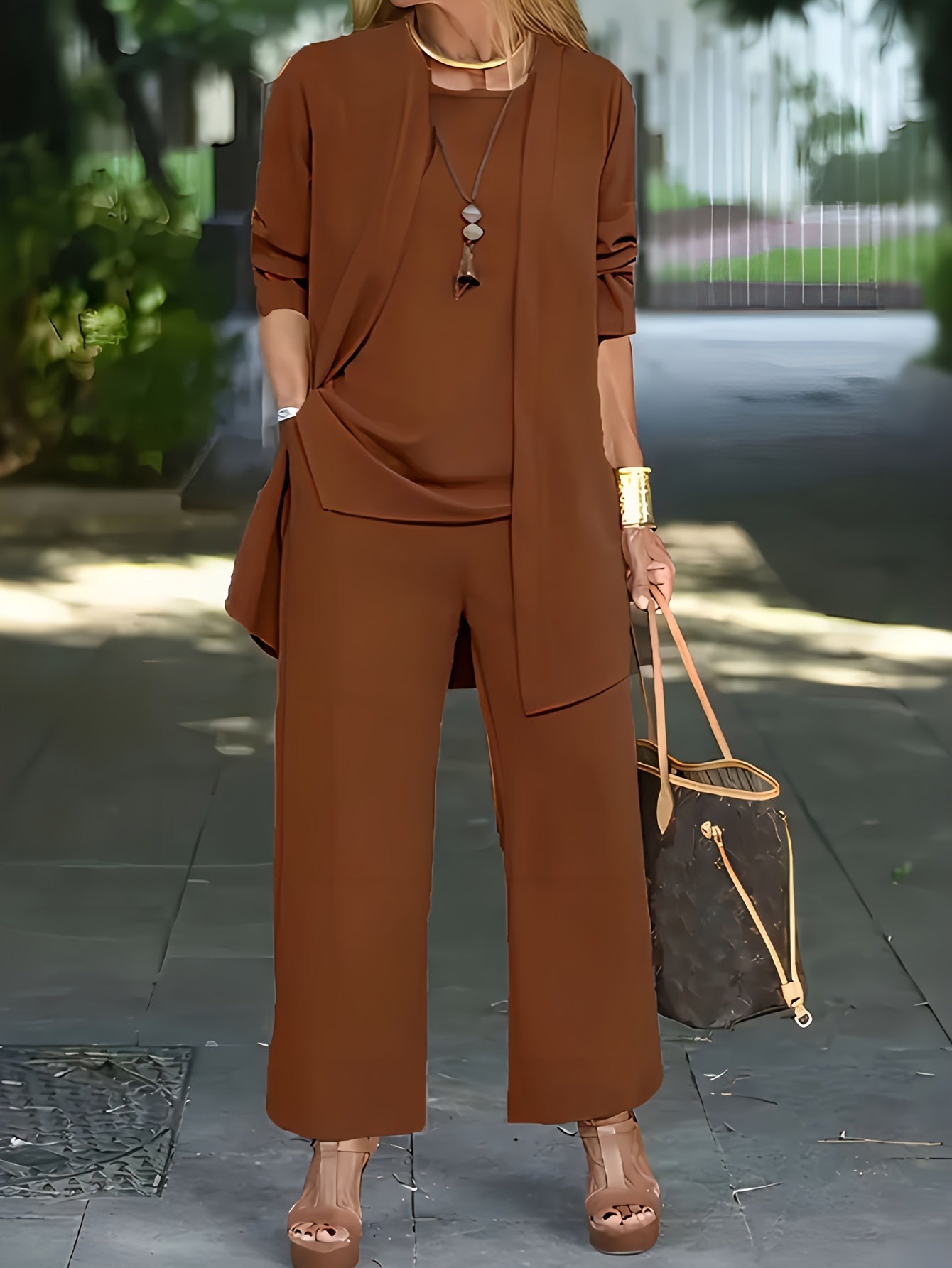 Layla™ - Stylowy Elegancki Zestaw Trzech Części