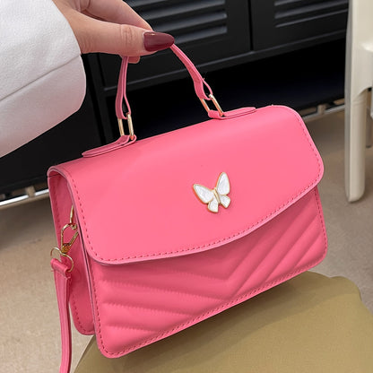 Sophie | Modna torebka na ramię i crossbody w jednolitym kolorze