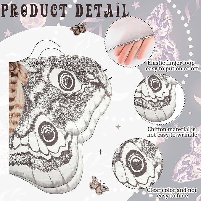 Mistyczne Skrzydła Ćmy Peleryna