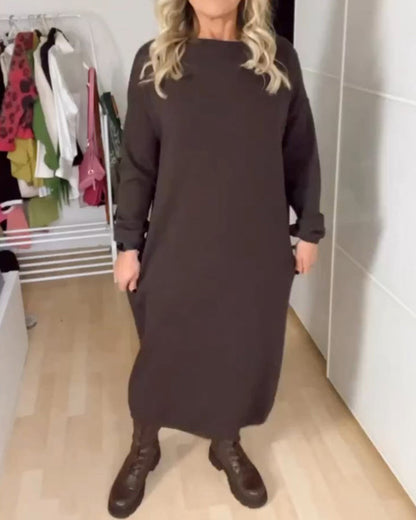 Casual Sukienka z okrągłym dekoltem