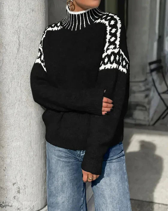 Divina | Sweter dziany