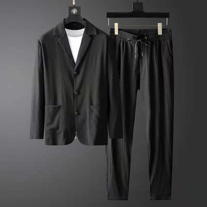 Nathan | Zestaw Marynarki w Stylu Smart-Casual