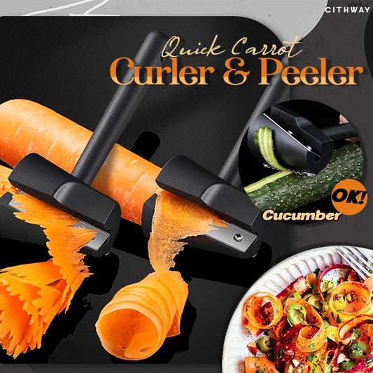 VeggiBloom Spiral Curler | Przekształć warzywa w wiosenne kwiaty