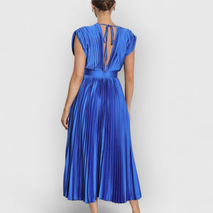 Vivica | Sukienka maxi premium z weluru