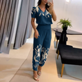Lauren | Stylowy drukowany kombinezon