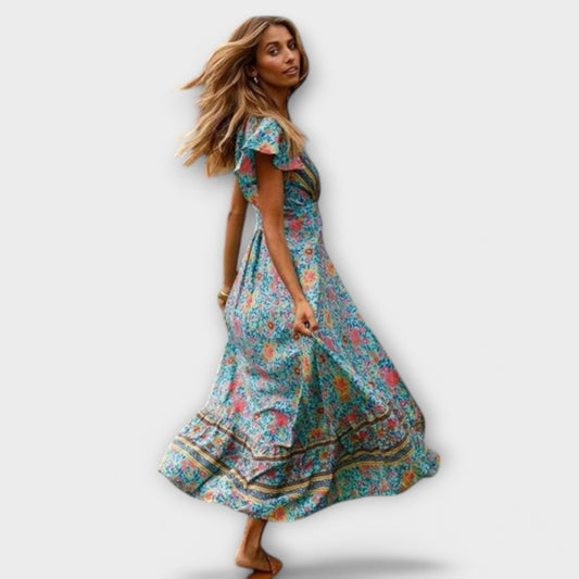 Boho Maxi Sukienka
