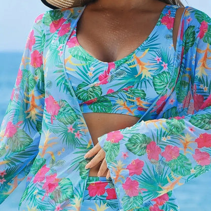 Bikini Joanna Ensemble 3 Częściowy Styl Letni
