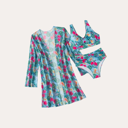 Bikini Joanna Ensemble 3 Częściowy Styl Letni