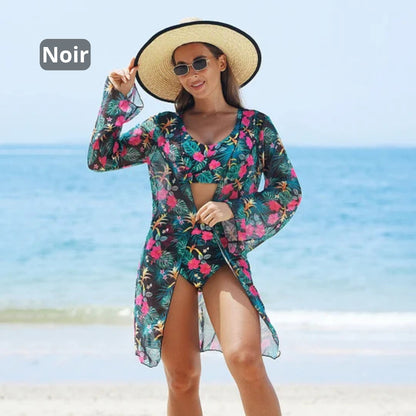 Bikini Joanna Ensemble 3 Częściowy Styl Letni