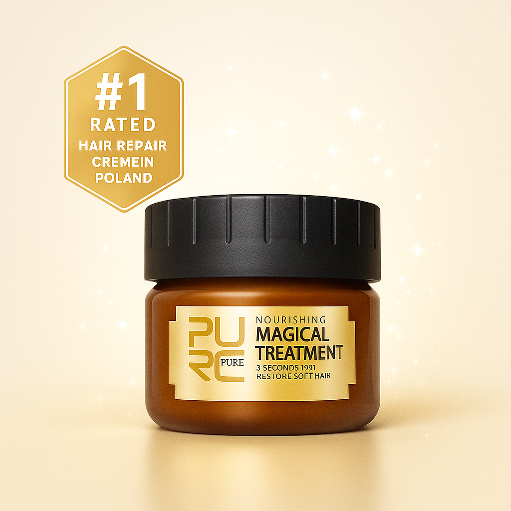 MagicRevive - Przekształć Zniszczone Włosy w Jedwabistą Perfekcję w 5 Sekund