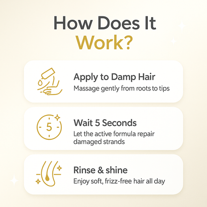 MagicRevive - Przekształć Zniszczone Włosy w Jedwabistą Perfekcję w 5 Sekund