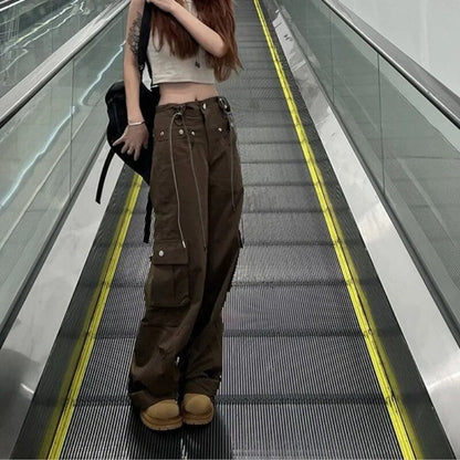 Nova - Damskie Spodnie Baggy