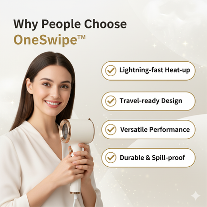 OneSwipe™ - Żelazko parowe do ubrań bez zagnieceń w kilka sekund!