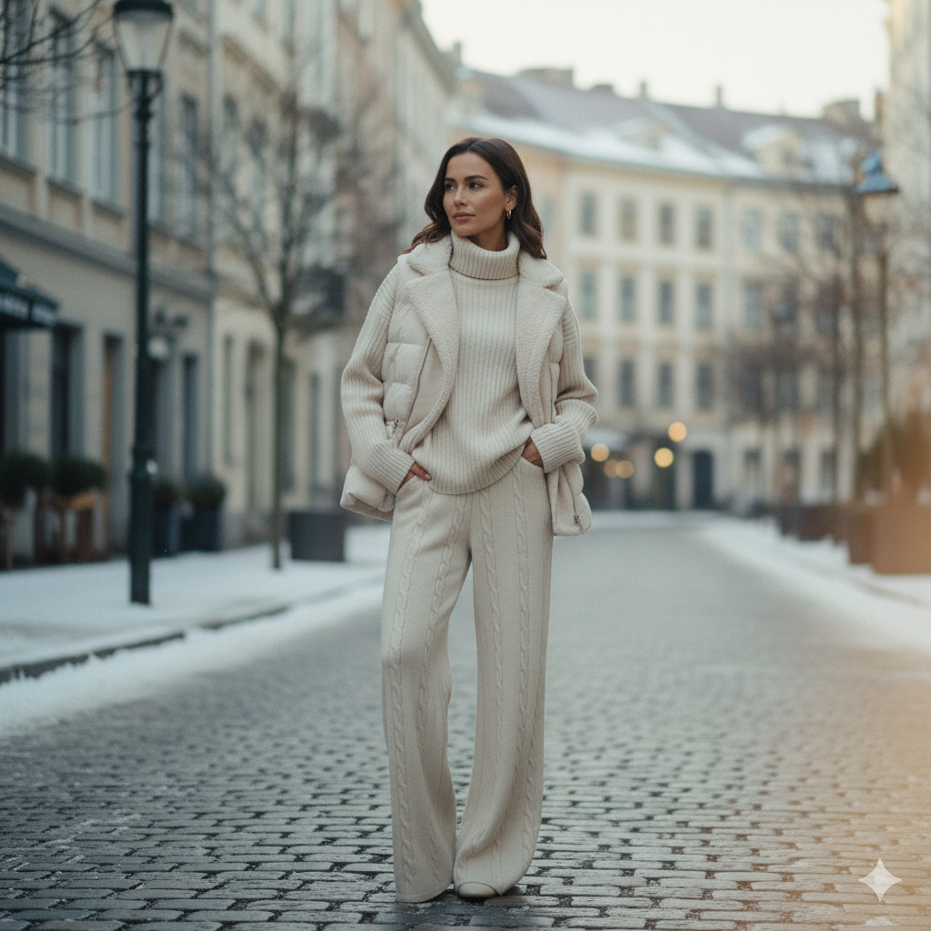 Charlotte™ - Wygodny i przytulny zestaw do dziergania