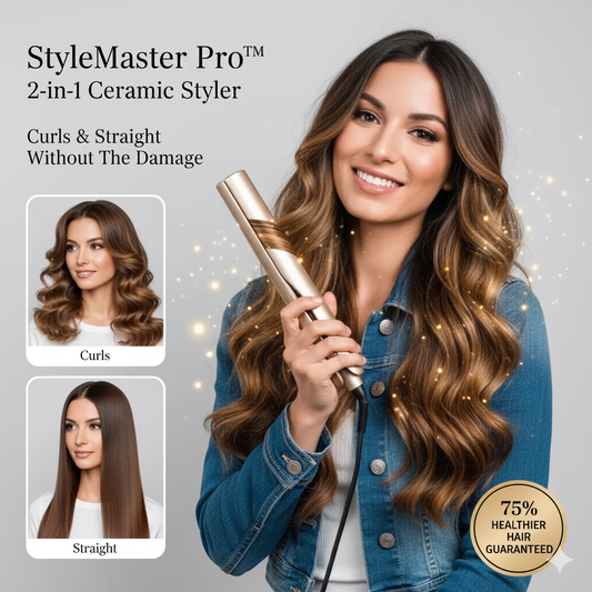 StyleMaster Pro™ - Lokówki i Proste Włosy w Jakości Salonowej w Kilka Minut