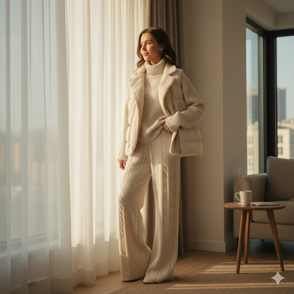 Charlotte™ - Wygodny i przytulny zestaw do dziergania