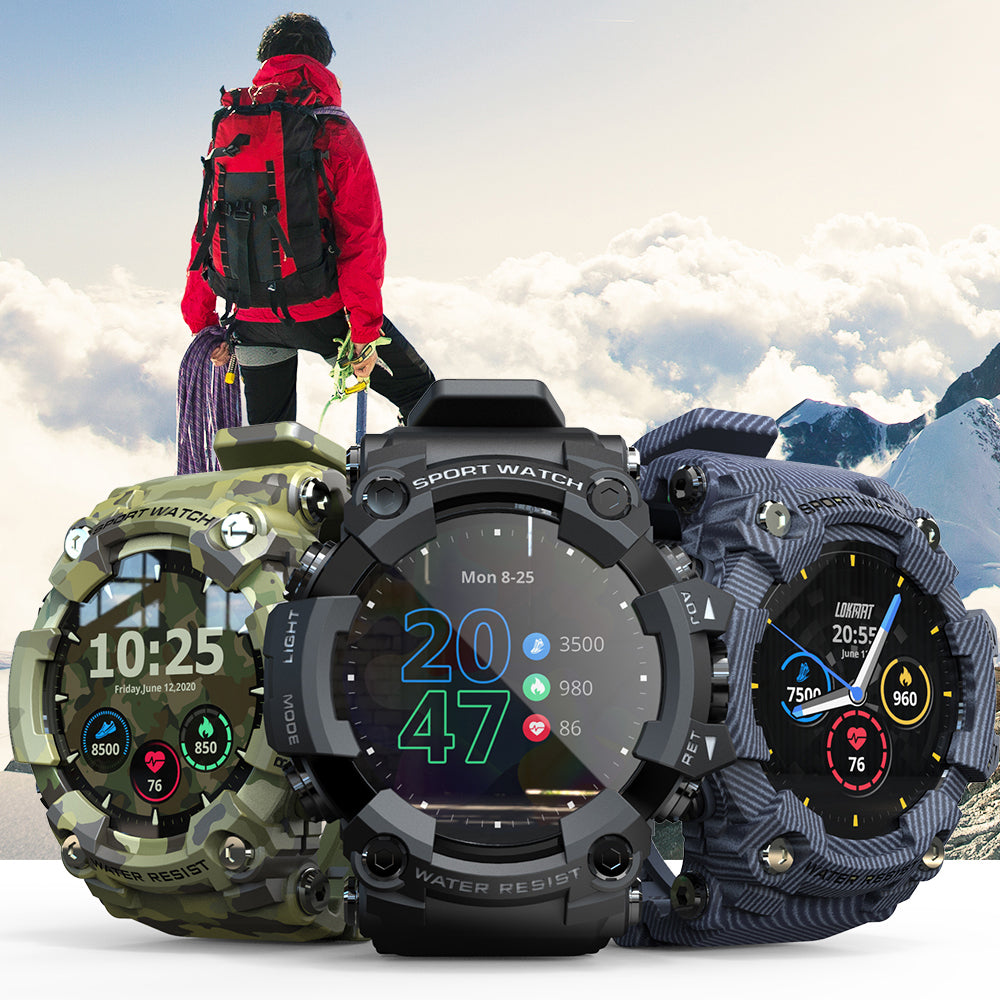 Zegarek smartwatch Atlas do użytku wojskowego