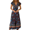 Eliza™ | Elegancka sukienka maxi w kropki