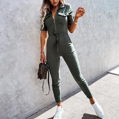 Fleur | Stylowy kombinezon