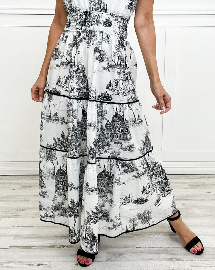 Eliza | Klasyczna Maxi w Toile