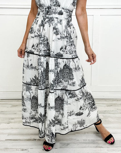 Eliza | Klasyczna Maxi w Toile