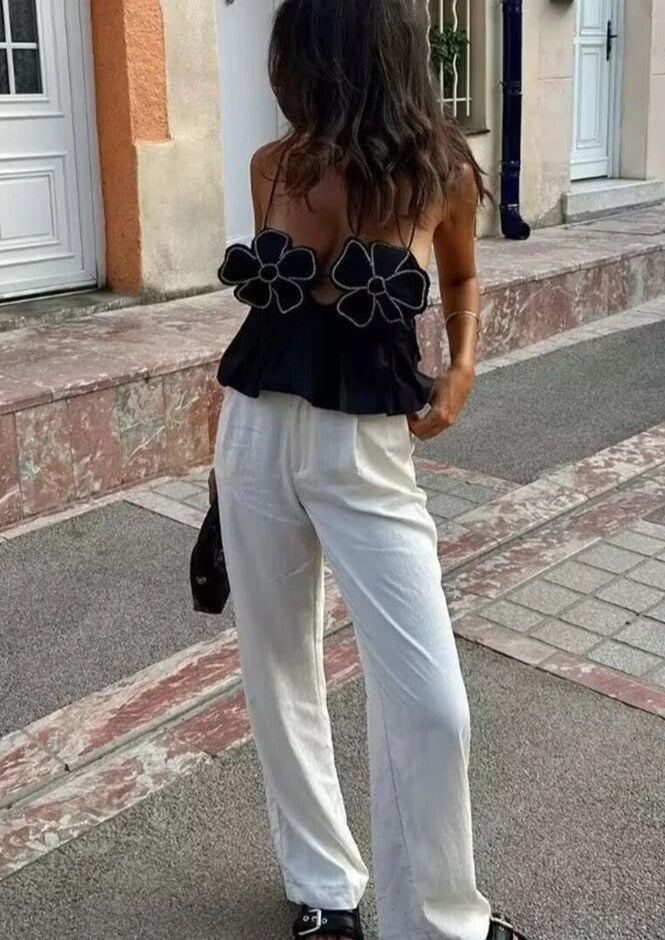 Top Arabella Czarny