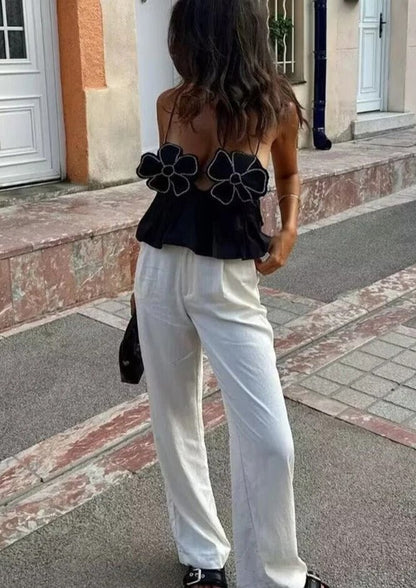 Top Arabella Czarny