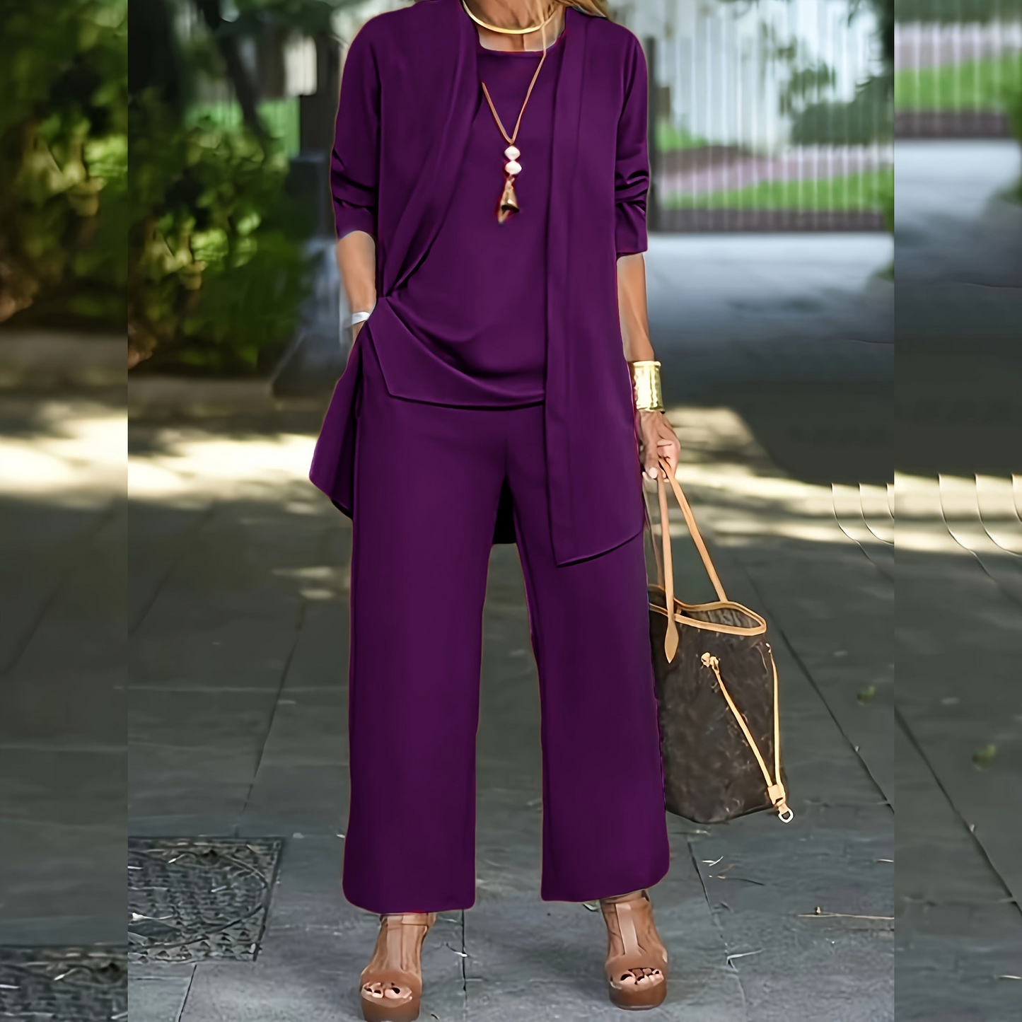 Layla™ - Stylowy Elegancki Zestaw Trzech Części