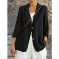 Esmée | Lnian blazer damski