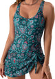 Zielony paisley