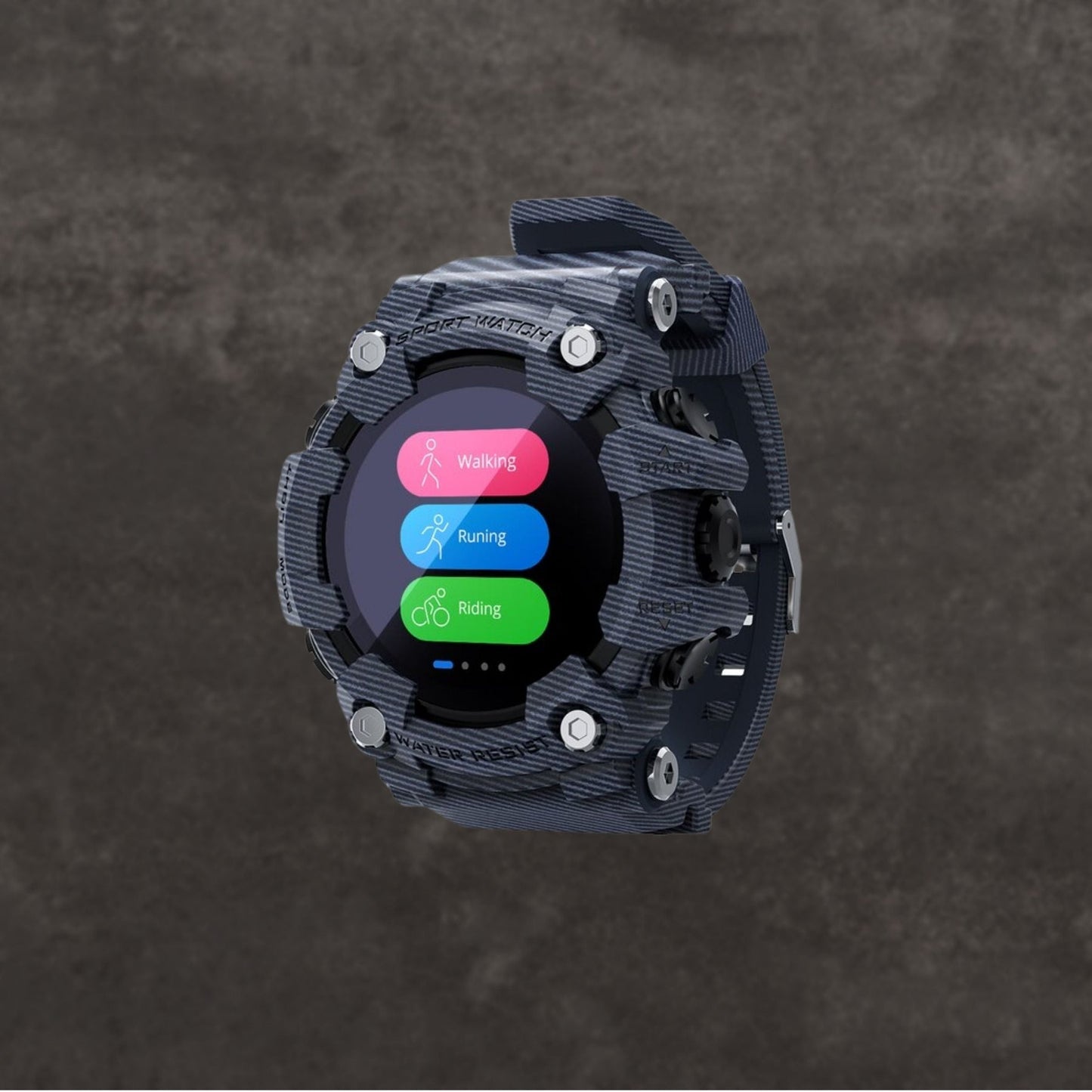Zegarek smartwatch Atlas do użytku wojskowego