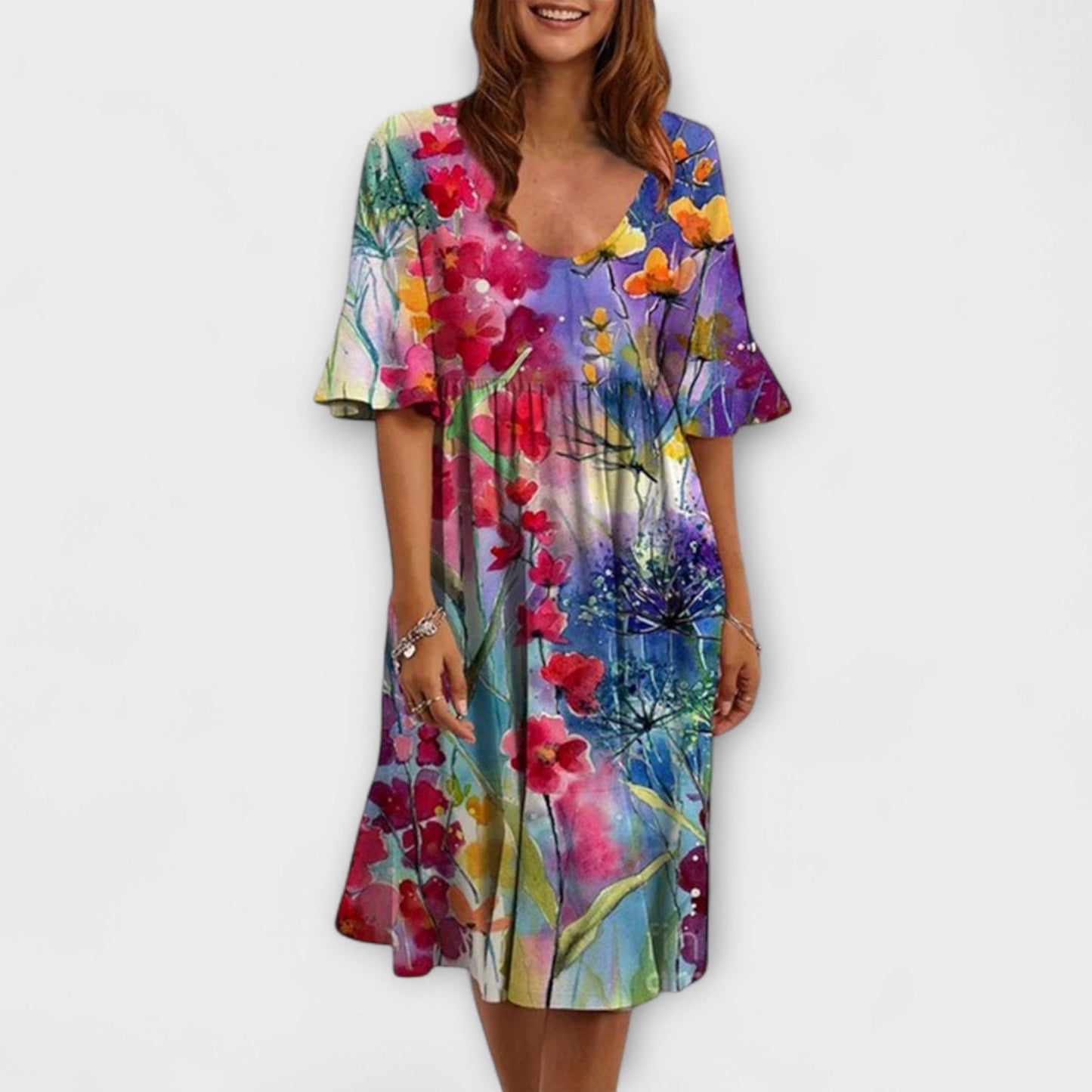Ulla - Elegancka Casual Letnia Sukienka