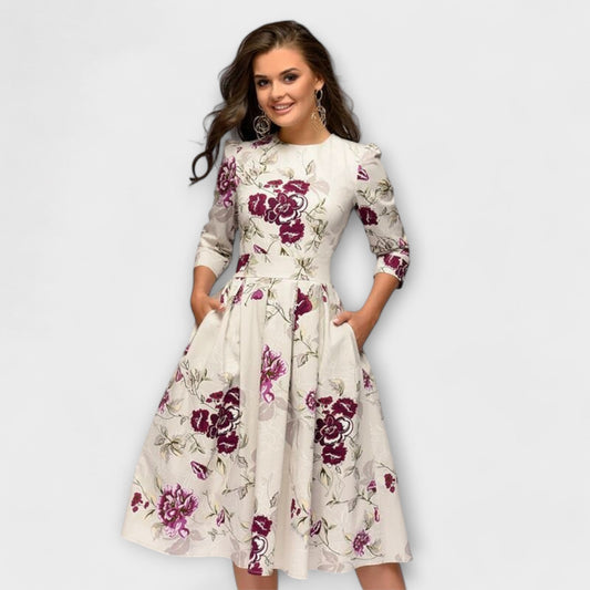 Elegancka sukienka do kolan