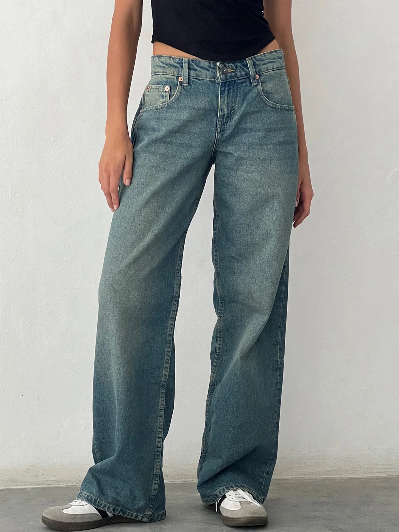 Tiana™ Jeansy z szerokimi nogawkami