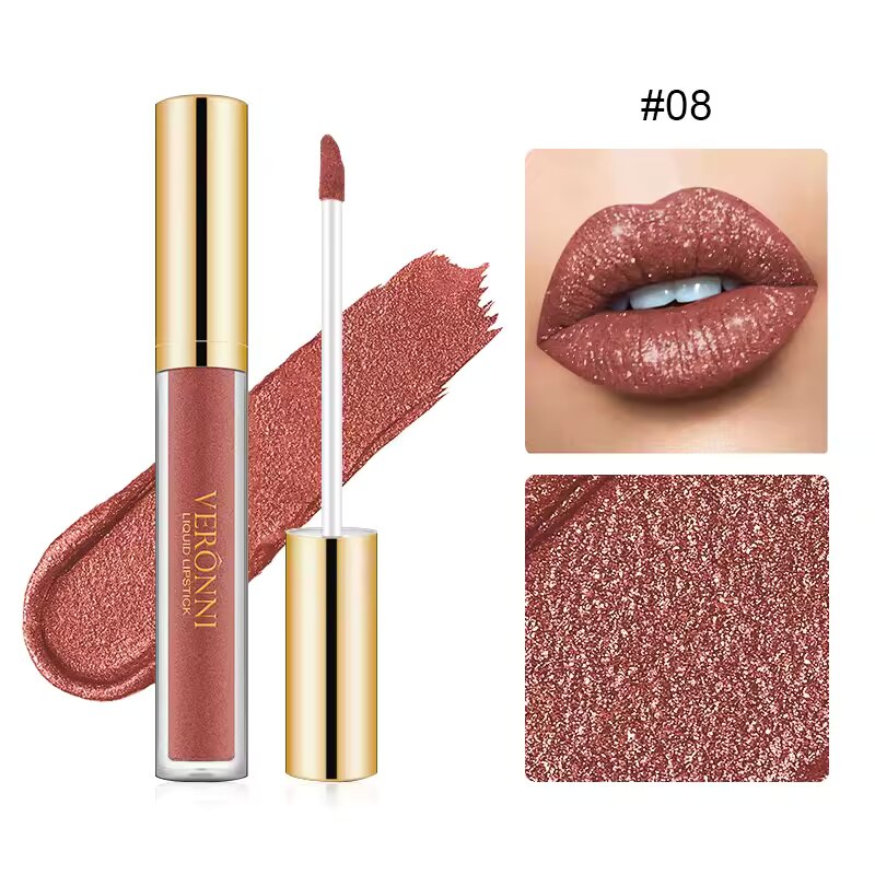 Płynna Szminka | Intensywny Kolor, Lustrzany Blask (1+1 GRATIS)