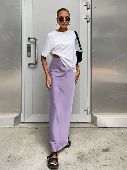 Eva™ | Elegancka spódnica w stylu satynowym