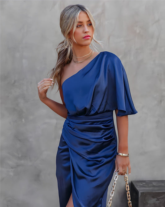 Valentina | Elegancka wieczorowa sukienka z jedwabiu