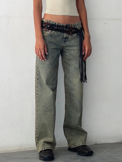 Tiana™ Jeansy z szerokimi nogawkami