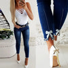 Paula™ Jeans z perłami