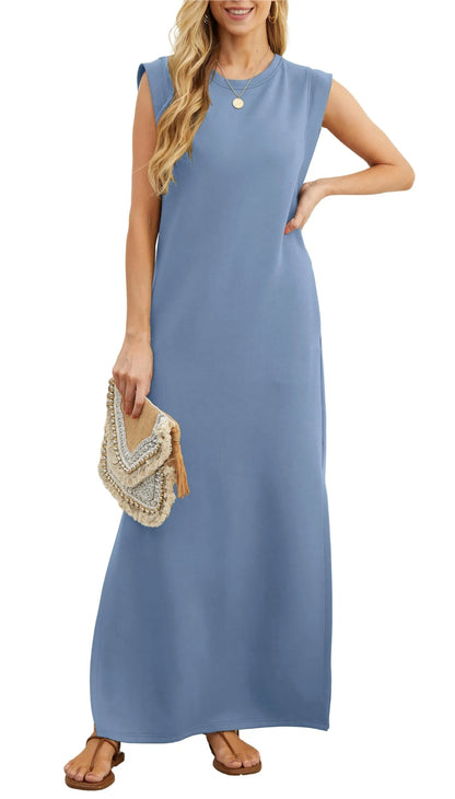 Sukienka Maxi Denise Casual Loose Split Wrinkle-Free