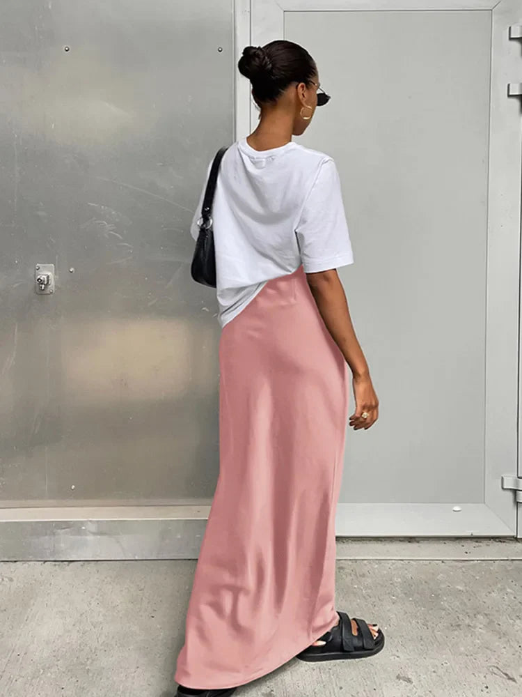 Eva™ | Elegancka spódnica w stylu satynowym