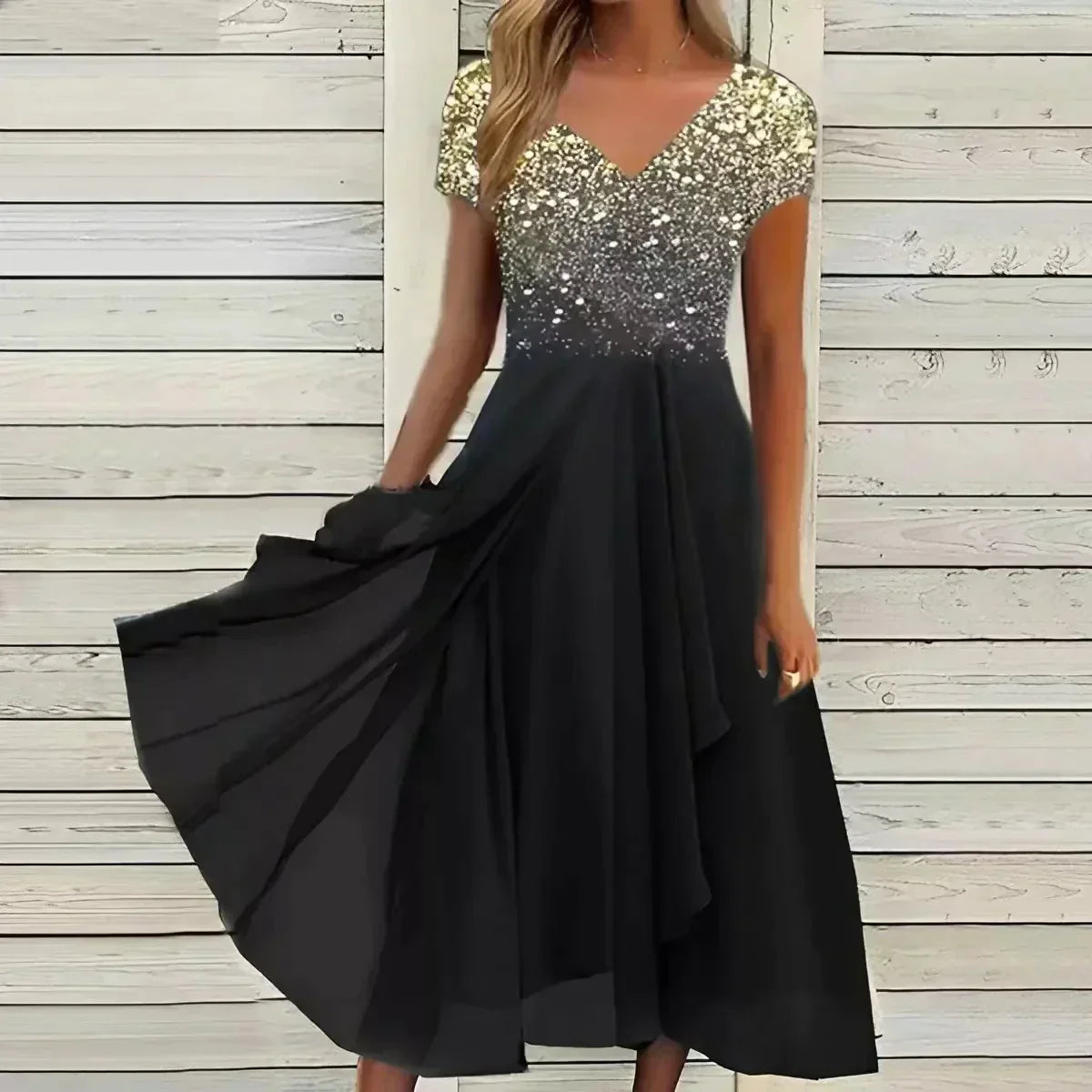 ARIANNE | Elegancka Sukienka Chiffon na Wydarzenia dla Dams