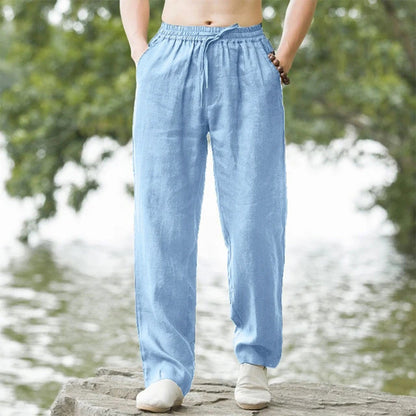 Ethan | Luźne Spodnie Letnie