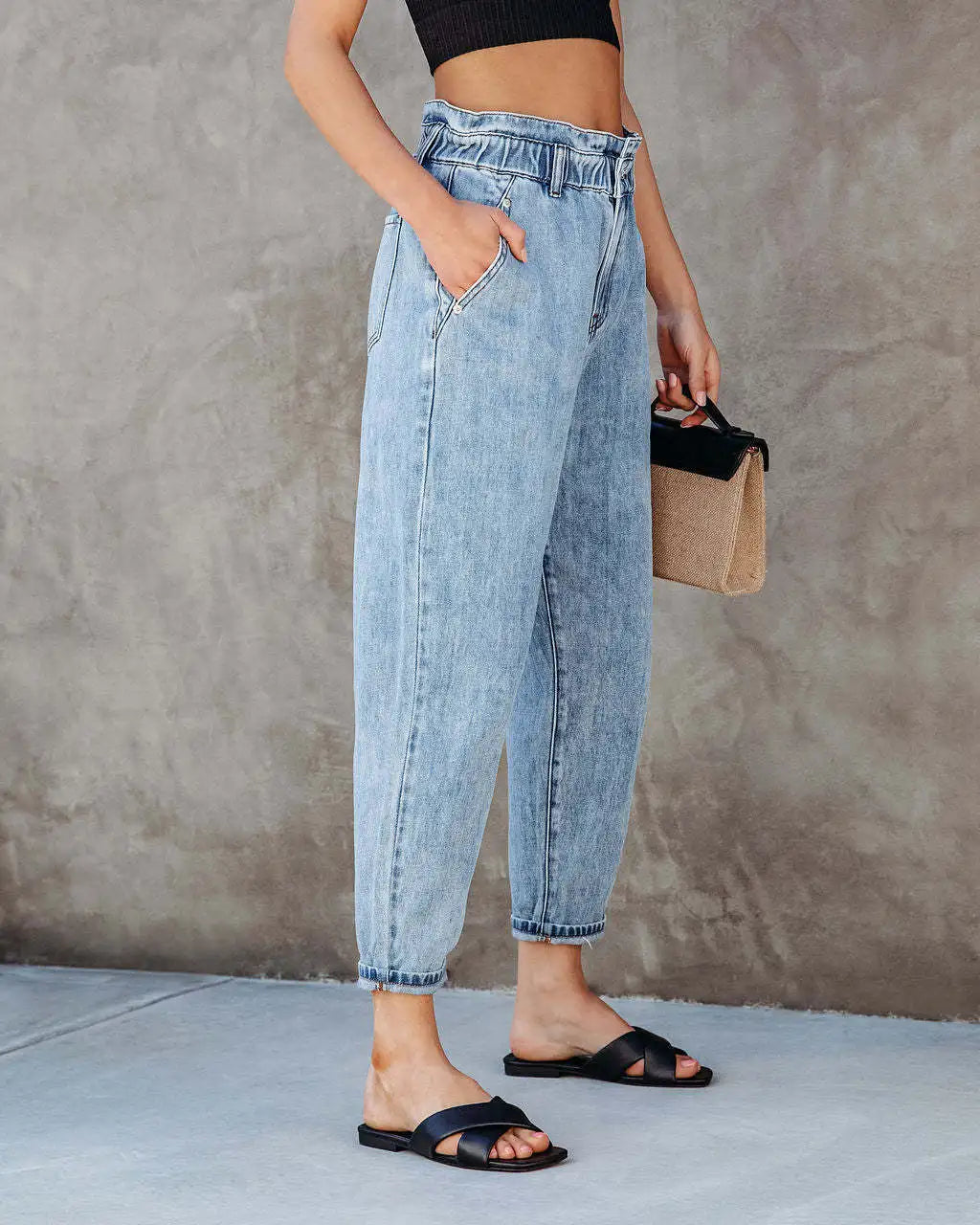 Luzie™ Spodnie Relaxed Fit