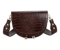 Torba Chelsey Crossbody | Stylowa torba z krokodylowym wzorem