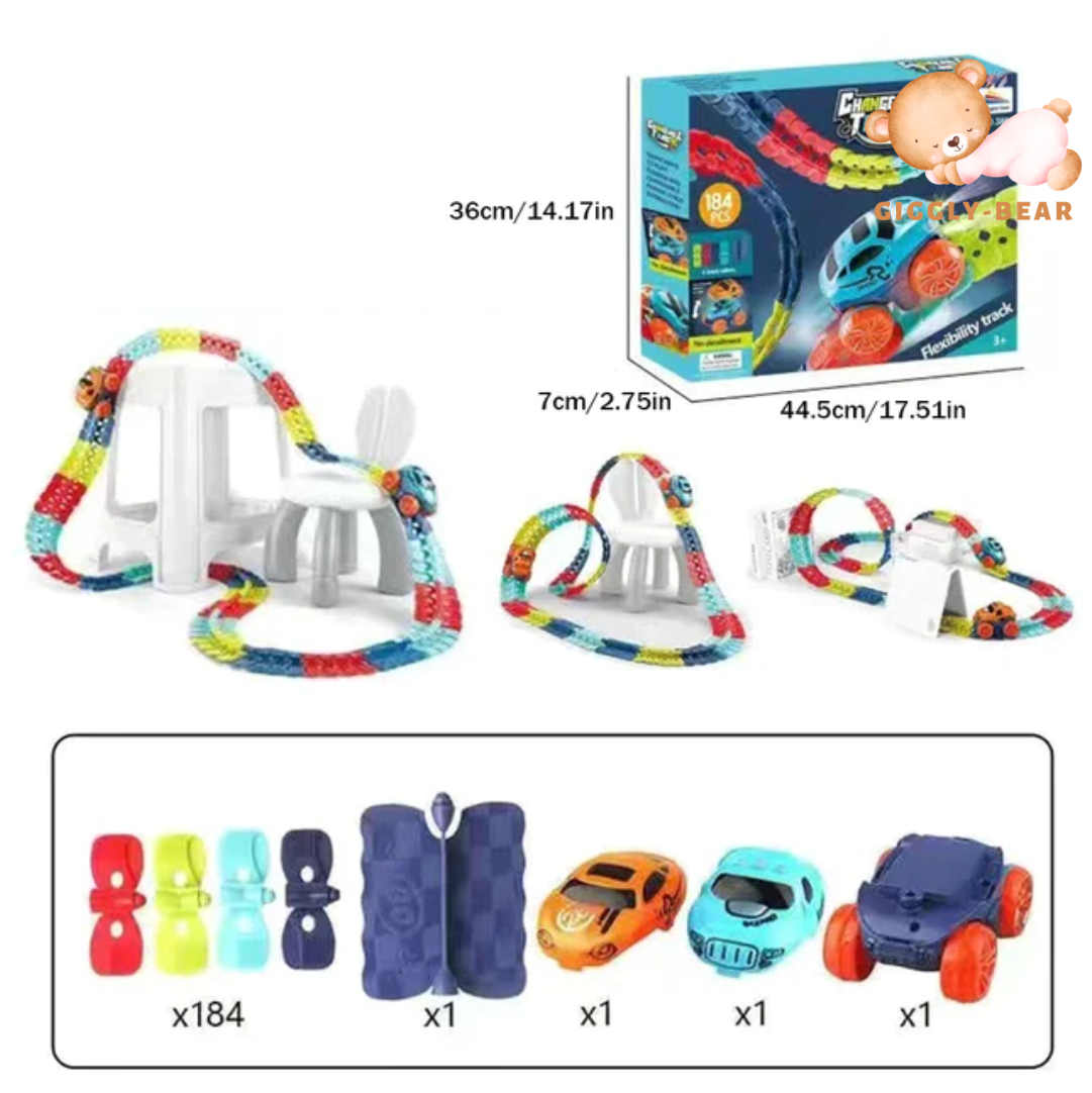 TrackMaster™ - Zbuduj dzikie tory wyścigowe, które łamią grawitację (50% ZNIŻKI)